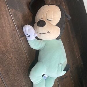 Mickey Mouse sleeping baby stuffed toy